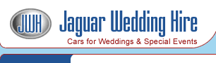 Wedding car hire and limousine hire in London, Herts, Bucks, Berks. Jaguar Wedding Hire